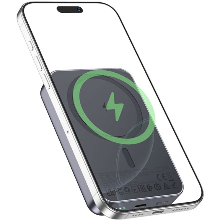 Зовнішній акумулятор Hoco J160A PD20W (10000mAh) - Black (995581B) Зовнішній акумулятор Hoco J160A PD20W (10000mAh) - Black: фото 2 з 9