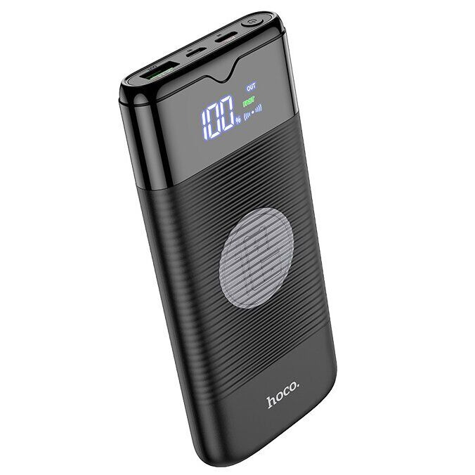 Внешний аккумулятор Hoco J63 Velocity PD + QC3.0 (10000mAh) - Black: фото 1 из 8