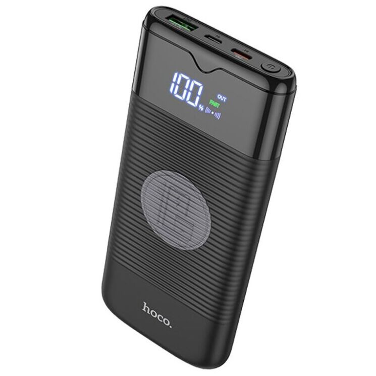 Внешний аккумулятор Hoco J63 Velocity PD + QC3.0 (10000mAh) - Black: фото 2 из 8