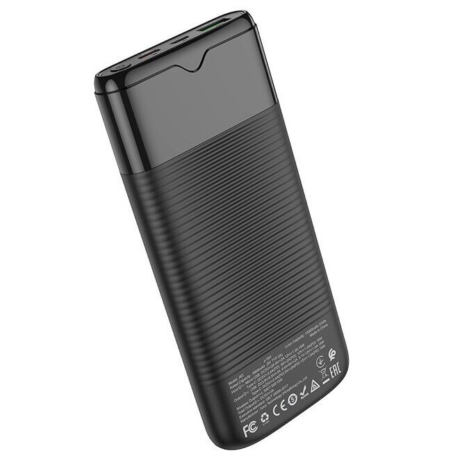 Внешний аккумулятор Hoco J63 Velocity PD + QC3.0 (10000mAh) - Black: фото 3 из 8