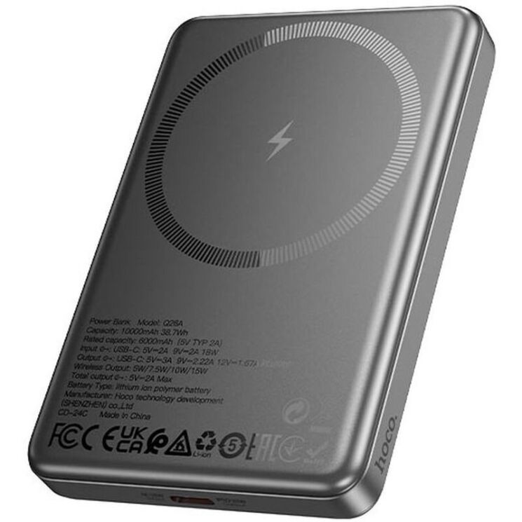Внешний аккумулятор Hoco Q26A Joy PD20W (10000mAh) - Gray: фото 1 из 7
