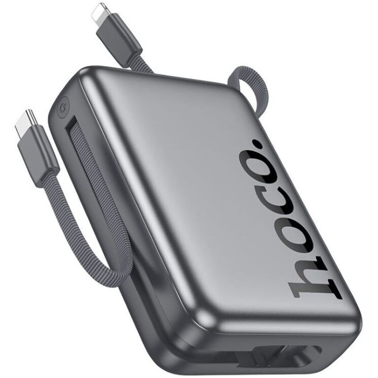 Внешний аккумулятор Hoco Q39 22.5W+PD20W (20000mAh) - Metal Grey: фото 2 из 6