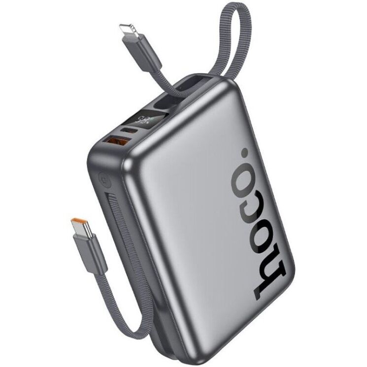Внешний аккумулятор Hoco Q39 22.5W+PD20W (20000mAh) - Metal Grey: фото 1 из 6