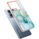 Захисний чохол Deexe Marble Case для Xiaomi 14T Pro - Green (365641G). Фото 2 из 6