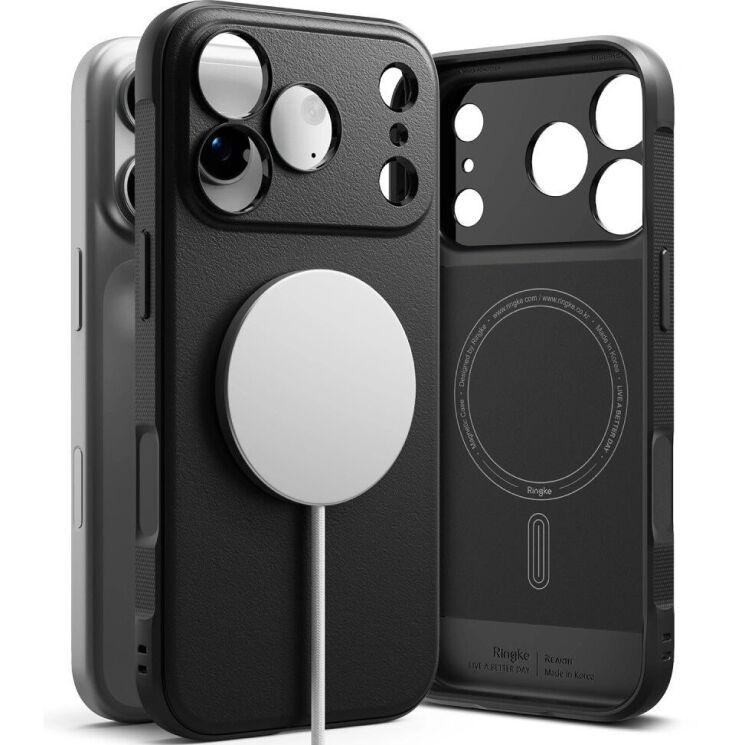 Защитный чехол Ringke Onyx Magnetic (FP) для iPhone 18 Pro Max (8800380461932) - Black (423985B) Защитный чехол Ringke Onyx Magnetic (FP) для iPhone 18 Pro Max (8800380461932) - Black: фото 1 из 20