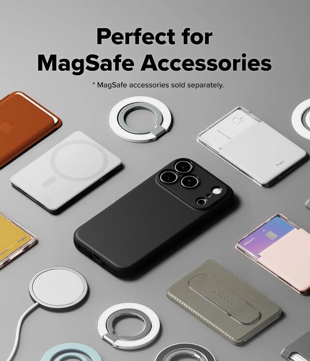 Защитный чехол Ringke Onyx Magnetic (FP) для iPhone 18 Pro Max (8800380461932) - Black (423985B) Защитный чехол Ringke Onyx Magnetic (FP) для iPhone 18 Pro Max (8800380461932) - Black: фото 7 из 20