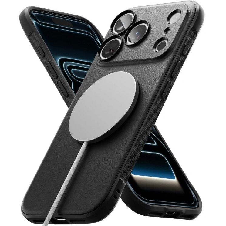Защитный чехол Ringke Onyx Magnetic (FP) для iPhone 18 Pro Max (8800380461932) - Black (423985B) Защитный чехол Ringke Onyx Magnetic (FP) для iPhone 18 Pro Max (8800380461932) - Black: фото 4 из 20