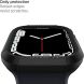 Защитный чехол Spigen (SGP) Rugged Armor (FW) для Apple Watch 45 mm (7 / 8 / 9 Series) - Black (304709B). Фото 10 из 14