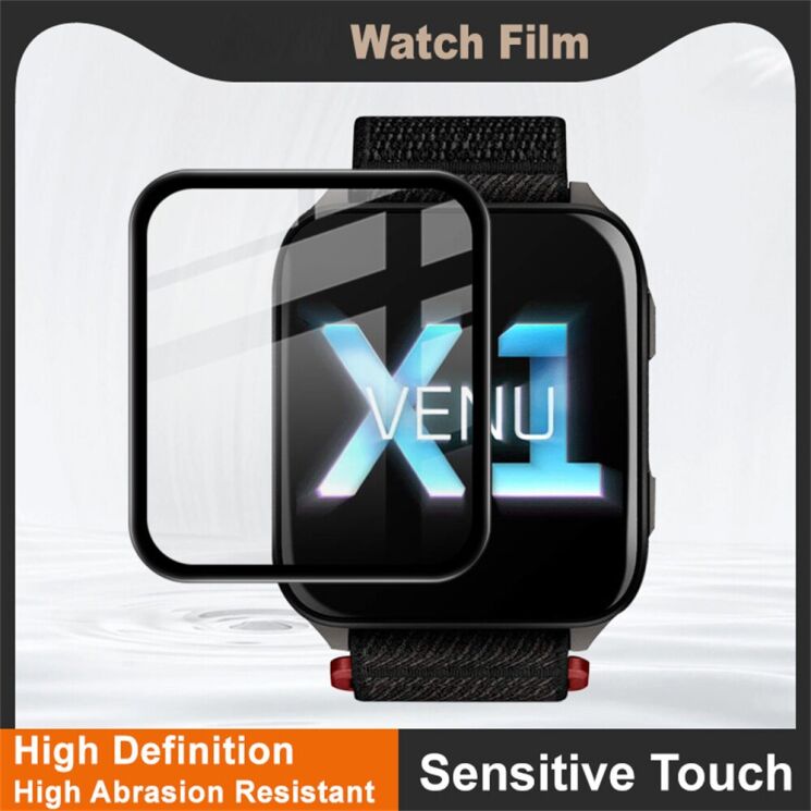 Защитная пленка IMAK Watch Film для Garmin Venu X1 - Black: фото 3 из 7
