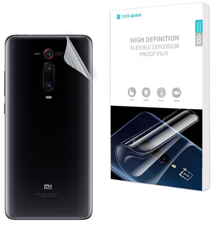 Захисна плівка на задню панель RockSpace Explosion-Proof SuperClear для Xiaomi Mi 9T / Mi 9T Pro / Redmi K20 / Redmi K20 Pro: фото 1 з 10