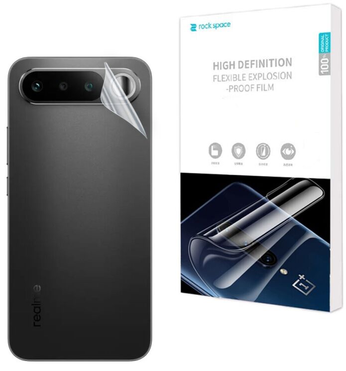 Захисна плівка на задню панель RockSpace SuperClear для Realme 16 (412316) Захисна плівка на задню панель RockSpace SuperClear для Realme 16: фото 1 з 9