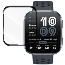 Защитная пленка RURIHAI 3D Curved Film для Xiaomi Amazfit Bip 6 - Black: фото 1 из 5