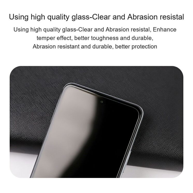 Защитное стекло AMORUS Ultra Clear для Xiaomi Redmi Note 17: фото 7 из 9