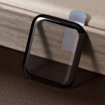 Защитное стекло Deexe Full Glue Coverage для Apple Watch 44 mm - Black: фото 1 из 3