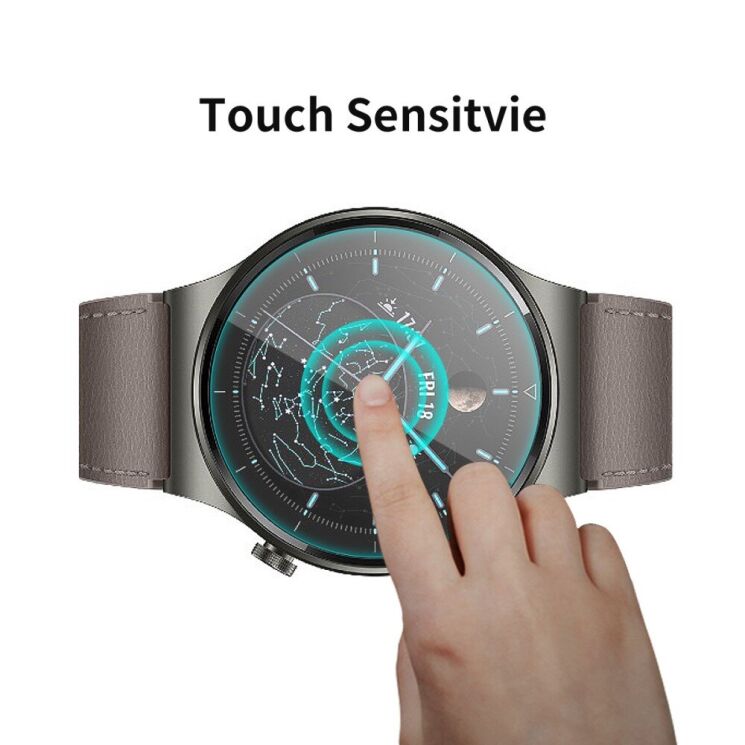 Защитное стекло ENKAY 9H Screen Protector для Huawei Watch GT 2 Pro: фото 3 из 10
