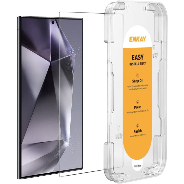 Защитное стекло ENKAY Easy Install Full Glue для Samsung Galaxy S26 Ultra (S948): фото 1 из 10