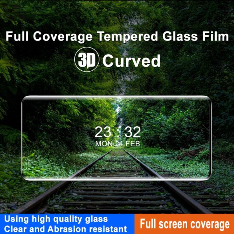 Захисне скло IMAK 3D Curved Full Covering для Honor 90 - Black: фото 3 з 9