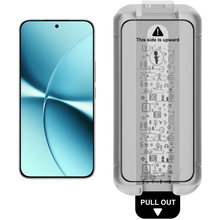 Защитное стекло IMAK Easy Install Full Glue для Xiaomi Poco X8 Pro - Black: фото 2 из 10