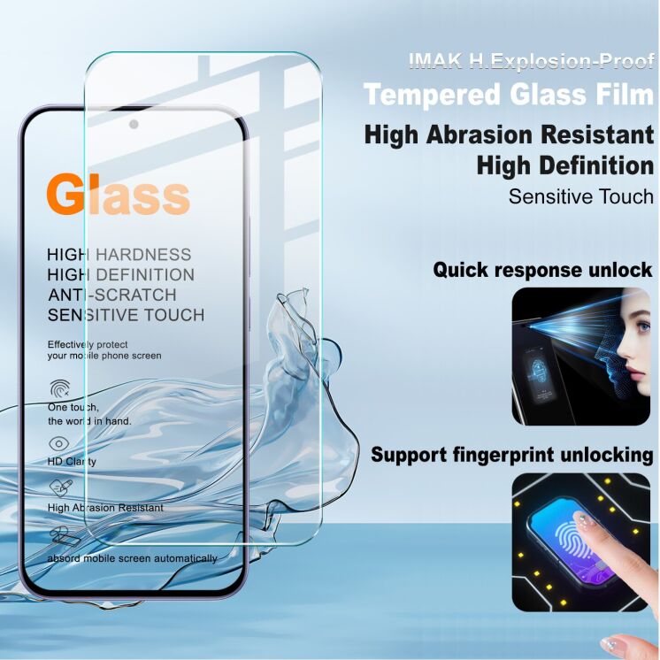 Защитное стекло IMAK H Screen Guard для Xiaomi Redmi Note 17: фото 3 из 10