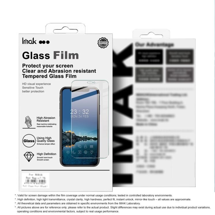 Защитное стекло IMAK H Screen Guard для Xiaomi Redmi Note 17: фото 10 из 10