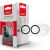 Защитное стекло Intaleo Camera Lens для iPhone Duo - Black: фото 1 из 4