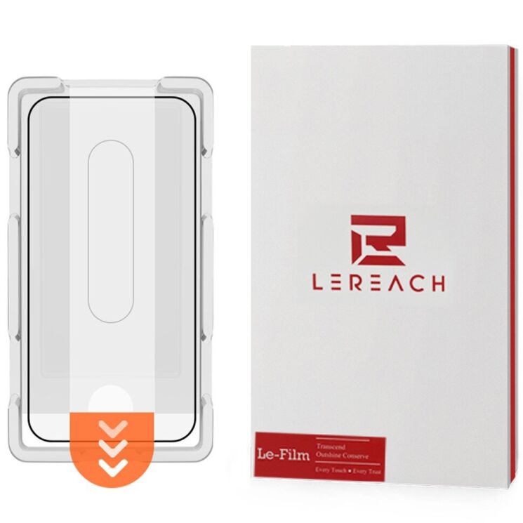 Защитное стекло LEREACH Tempered Glass Full Screen Protector для Xiaomi 17T Pro - Black: фото 2 из 11