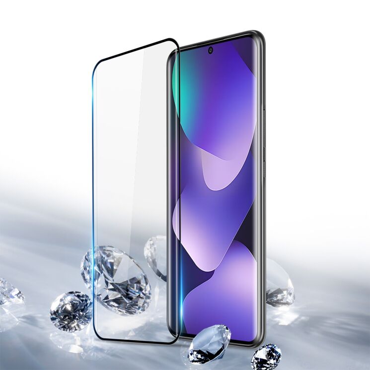 Защитное стекло MOFI 3D Curved Full Glue для Xiaomi Redmi Note 15 (4G/5G) / Poco M8 - Black: фото 2 из 7