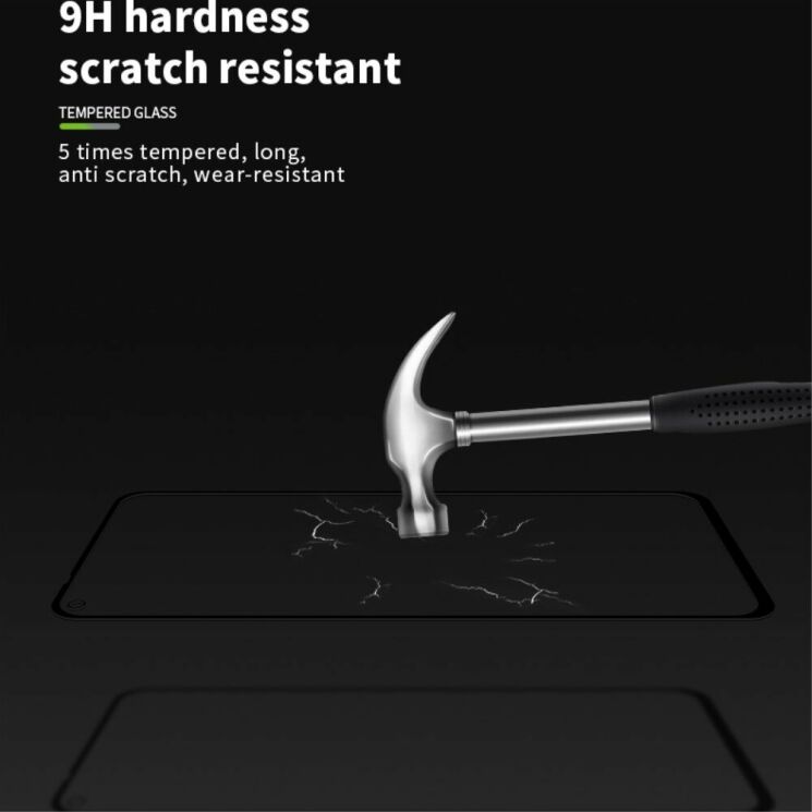 Захисне скло MOFI 9H Full Glue для Huawei Honor 20 / Nova 5T - Black: фото 10 з 15