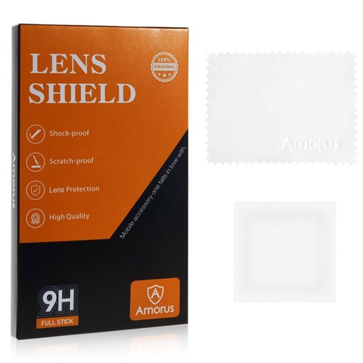 Защитное стекло на камеру AMORUS Camera Lens Protector для Samsung Galaxy S22 (S901) / S22 Plus (S906): фото 7 из 7