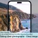 Защитное стекло на камеру IMAK Black Glass Lens для Apple iPhone 15 Pro / 15 Pro Max - Black (329386B). Фото 6 из 10