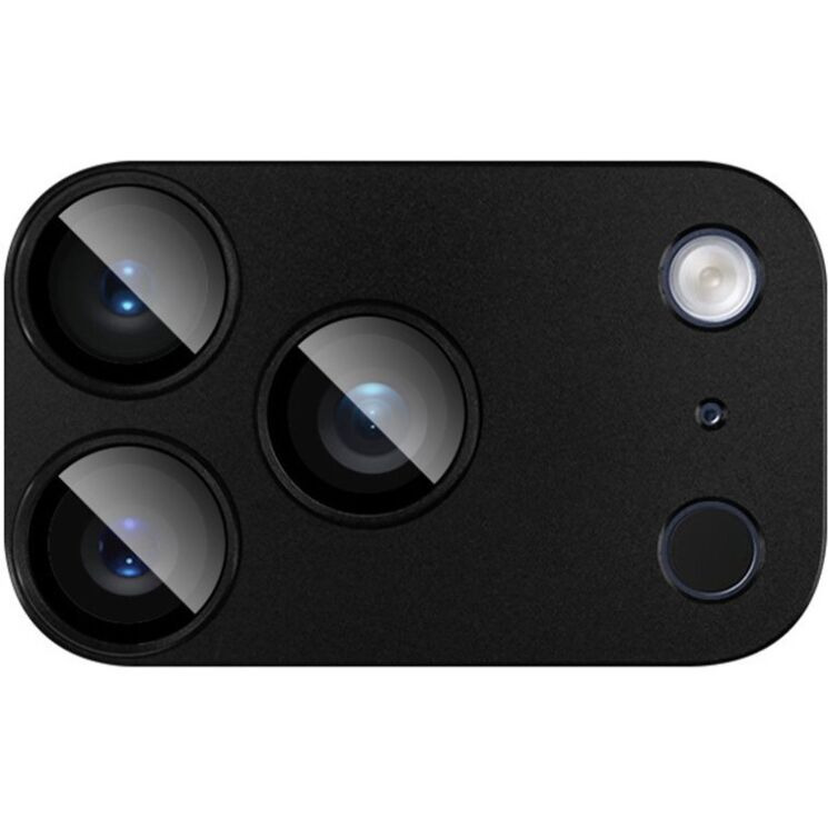 Захисне скло на камеру IMAK Camera Lens Combo для iPhone 18 Pro Max - Black: фото 5 з 12