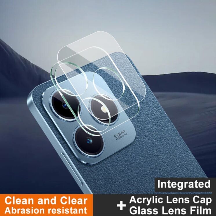 Защитное стекло на камеру IMAK Integrated Lens Protector для Realme C63: фото 3 из 7