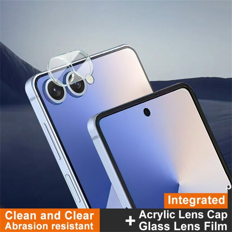 Защитное стекло на камеру IMAK Integrated Lens Protector для Samsung Galaxy Flip 7: фото 4 из 4
