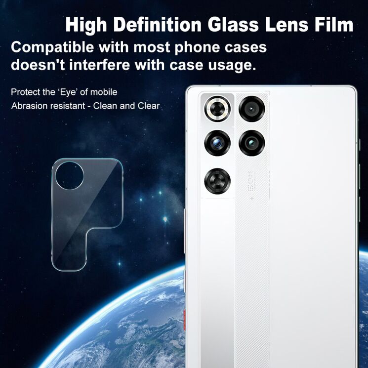 Захисне скло на камеру IMAK Lens Protector для ZTE Nubia Red Magic 11 Pro: фото 2 з 7