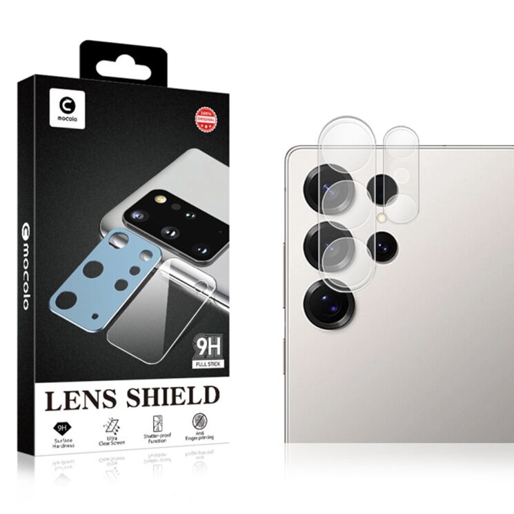 Защитное стекло на камеру MOCOLO Camera Protector для Samsung Galaxy S26 Ultra: фото 9 из 9