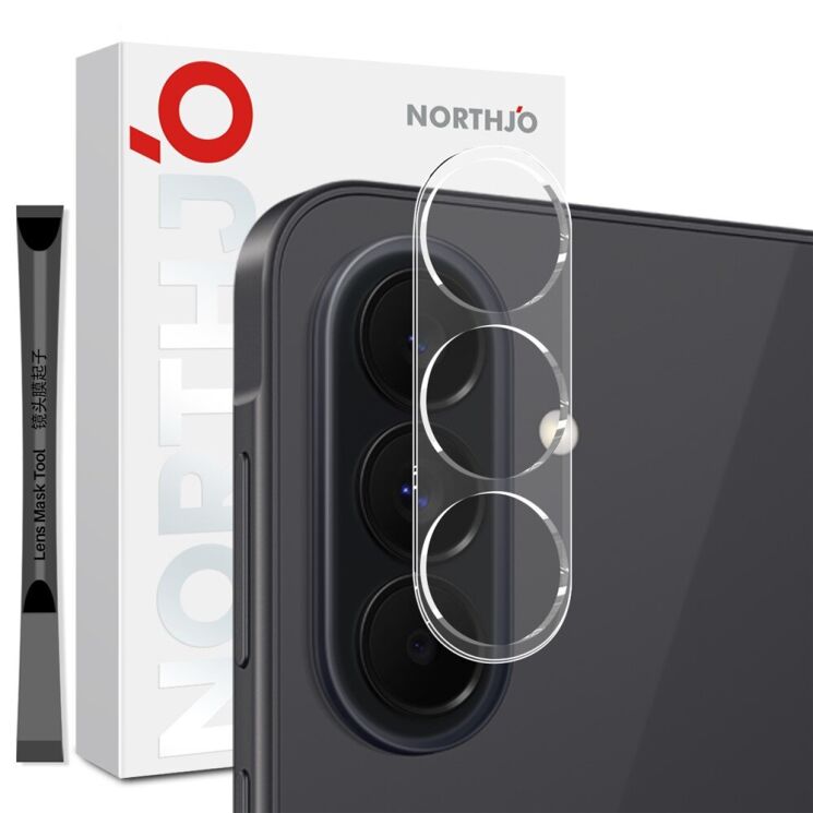 Защитное стекло на камеру NORTHJO Camera Lens Protector Samsung Galaxy A27 (A276) (408639) Защитное стекло на камеру NORTHJO Camera Lens Protector Samsung Galaxy A27 (A276): фото 1 из 5
