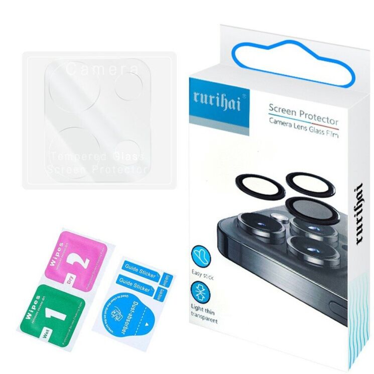 Защитное стекло на камеру RURIHAI Camera Lens Protector для Xiaomi Redmi Note 14S: фото 5 из 5