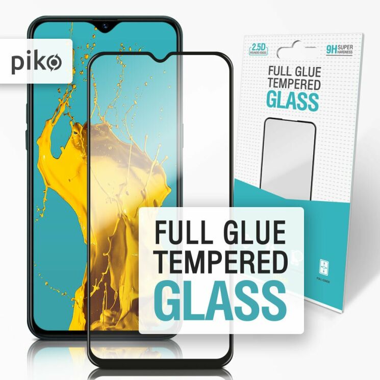 Защитное стекло Piko Full Glue для Realme 5 Pro - Black: фото 1 из 4