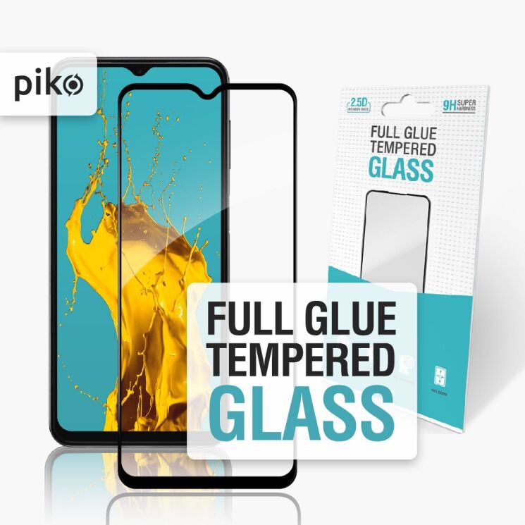 Захисне скло Piko Full Glue для Samsung Galaxy A13 (А135) - Black: фото 3 з 6