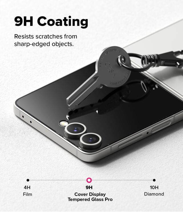 Комплект защитных стекол Ringke Cover Display Pro для Samsung Galaxy Flip 7 (8800293855903): фото 10 из 22