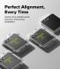 Комплект защитных стекол Ringke Cover Display Pro для Samsung Galaxy Flip 7 (8800293855903) (383961). Фото 8 из 22