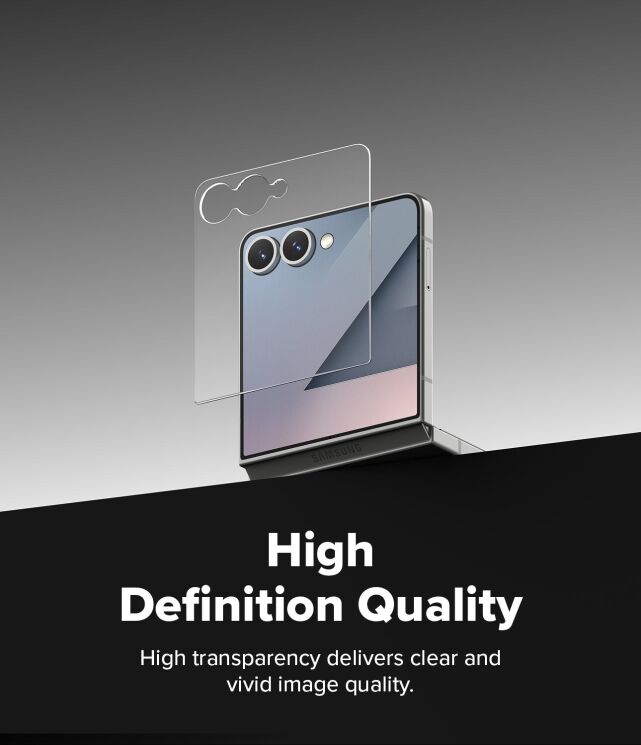 Комплект защитных стекол Ringke Cover Display Pro для Samsung Galaxy Flip 7 (8800293855903): фото 11 из 22