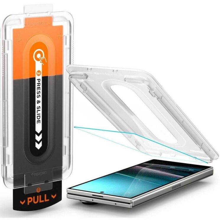 Защитное стекло Spigen (SGP) Glas.tR EZ Fit Pro для Samsung Galaxy Fold 7 (AGL09580): фото 2 из 11