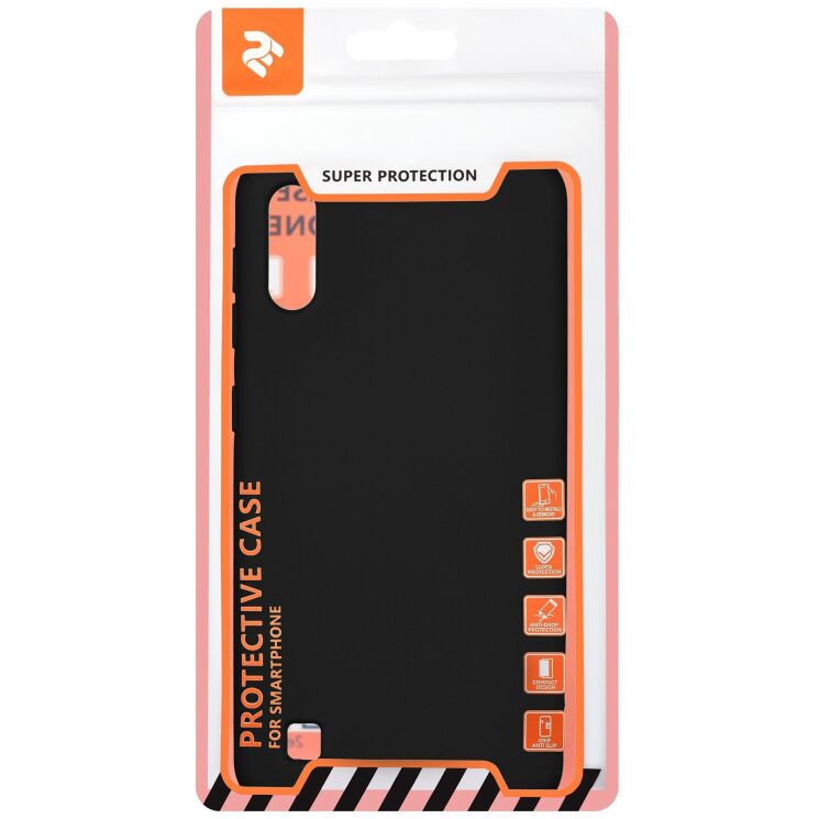 Захисний чохол 2E Liquid Silicone для Samsung Galaxy M10 (M105) 2E-G-M10-NKSF-BK - Black: фото 3 з 3