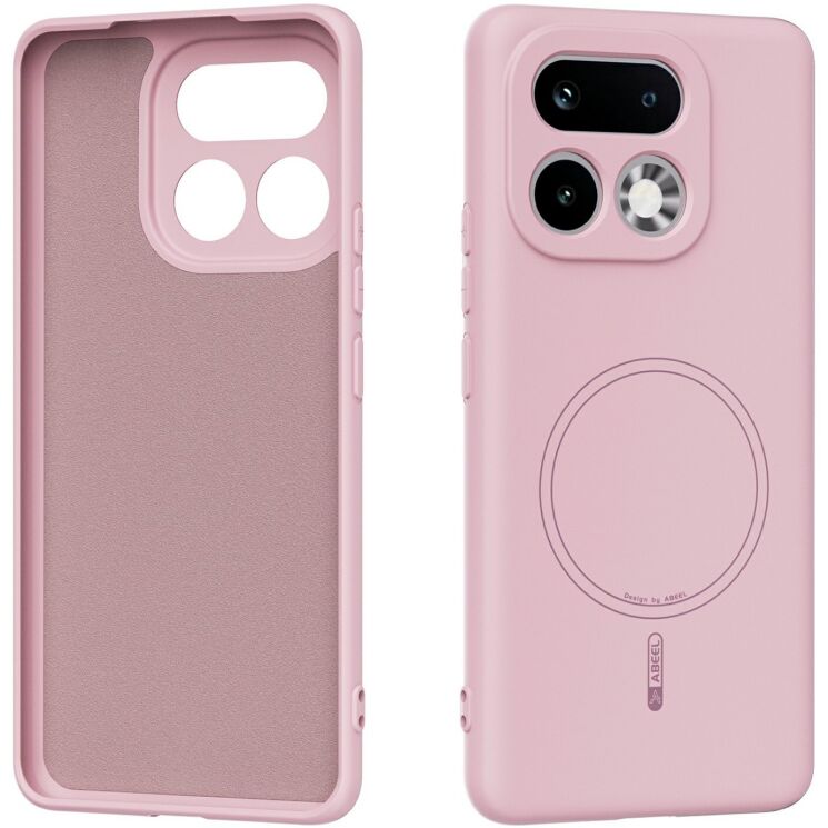Защитный чехол ABEEL Lyra Skin with MagSafe для Realme 16 Pro Plus - Pink: фото 1 из 7