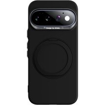 Защитный чехол ABEEL Silk Ring Magnetic для Google Pixel 11 / 11 Pro - Black: фото 1 из 7