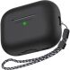 Захисний чохол AHASTYLE Liquid Silicone для AirPods Pro 2 - Black (306043B). Фото 1 з 7