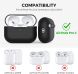 Захисний чохол AHASTYLE Liquid Silicone для AirPods Pro 2 - Black (306043B). Фото 2 з 7