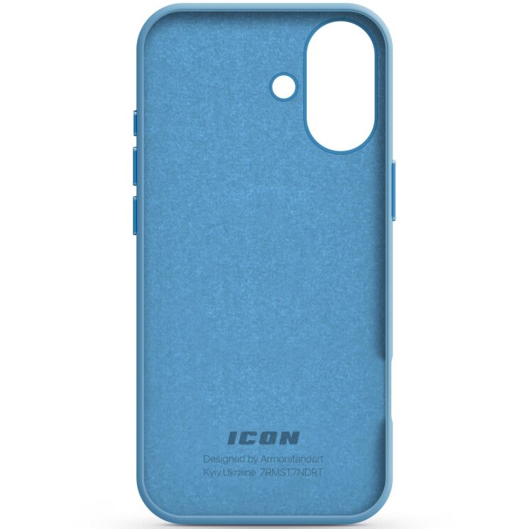 Захисний чохол ArmorStandart ICON2 Case для iPhone 16 - Capri Blue: фото 2 з 9