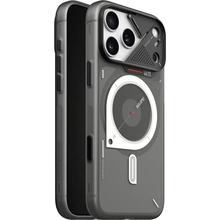 Захисний чохол AULUMU Hyper Frosted Case для iPhone 18 Pro Max / 17 Pro Max - Grey: фото 1 з 11